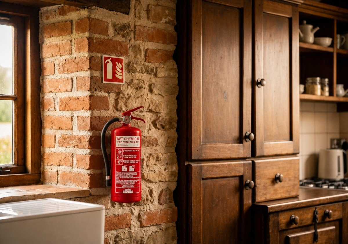 A Lake District holiday cottage prepared for the next guest changeover