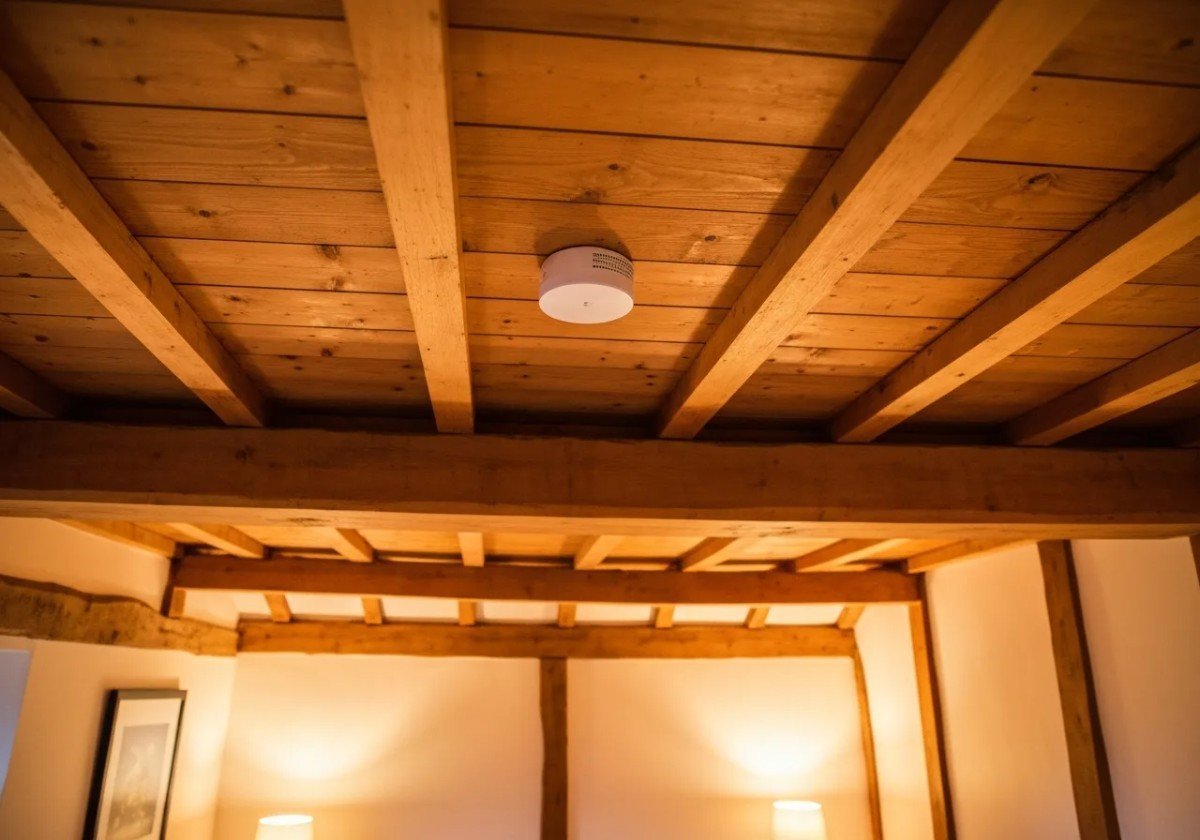 Holiday cottage in the Lake District prepared for guests, with fire safety provisions in place